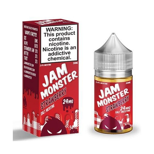 Jam Monster Strawberry Salt Likit 30ml