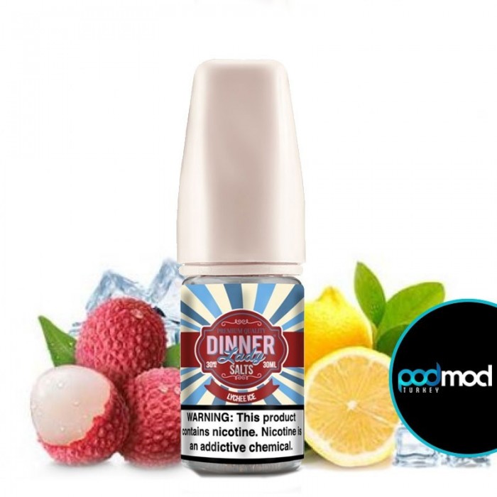 Dinner Lady Lychee Ice Salt Likit 30ML
