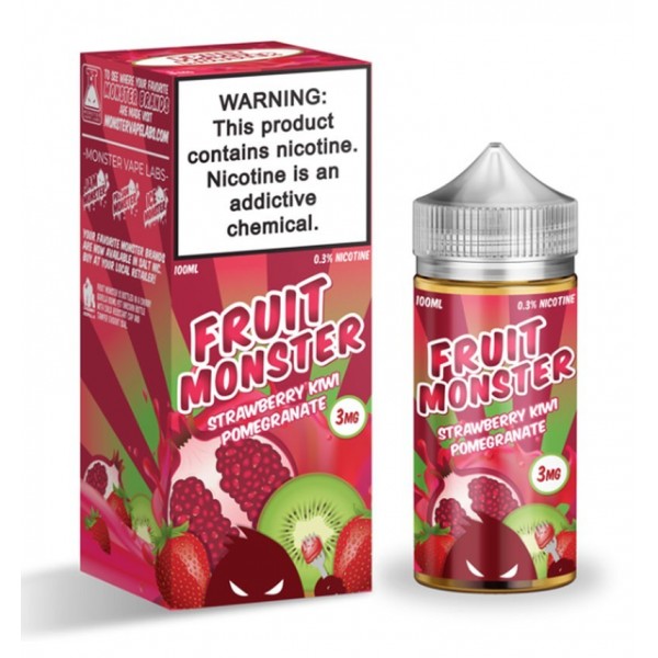 Monster Vape Strawberry Kiwi Pomegranate 100ml