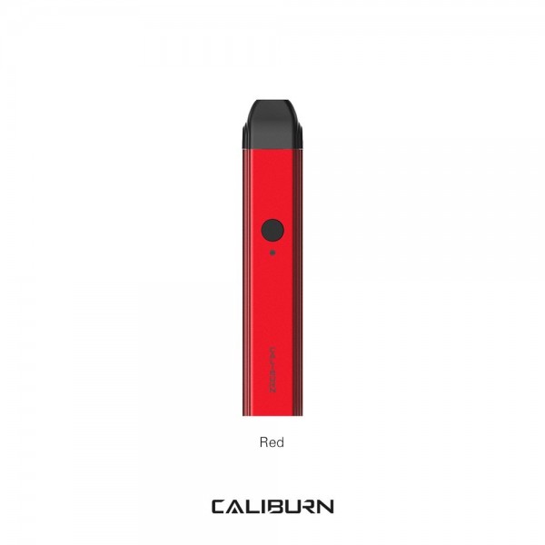 Uwell Caliburn Pod Mod kırmızı renkli, şık ve kompakt elektronik sigara.