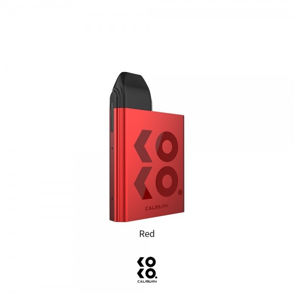 Uwell Koko Pod Mod kırmızı renkli, kompakt ve şık elektronik sigara.