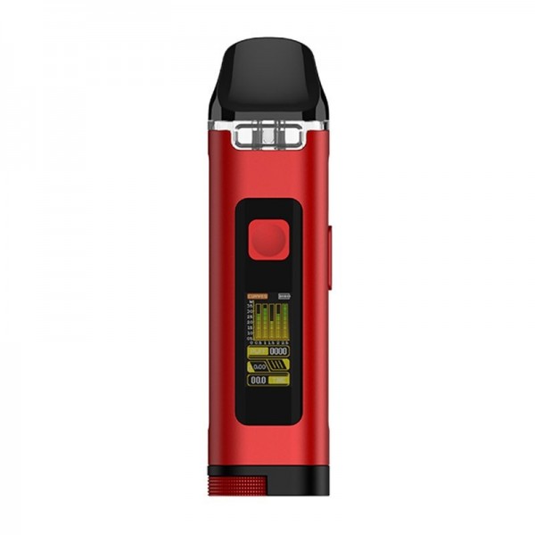 Uwell Crown D Pod Kırmızı Elektronik Sigara Cihazı Ekranlı Model