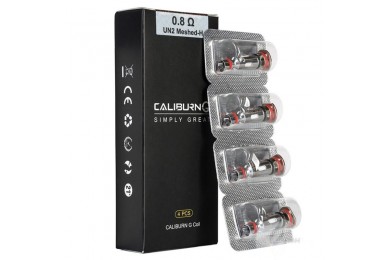 Uwell Caliburn G 0.8Ω Mesh Coil (4 Adet)