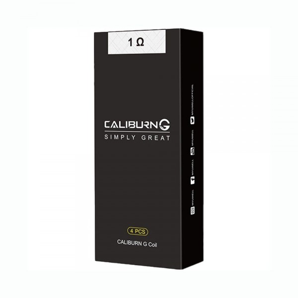Uwell Caliburn G Coil 1.0 Ohm 4 Adet Siyah Kutu