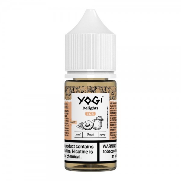 Yogi Delights Peach Ice Salt Likit