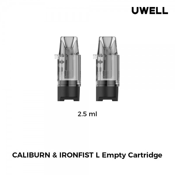Uwell Caliburn Ironfist L 2.5ml Kartuş, Şeffaf Yedek Coil Kartuş