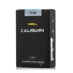 Uwell Caliburn X Kartuş 3ml, Siyah Kutu, 2 Adet