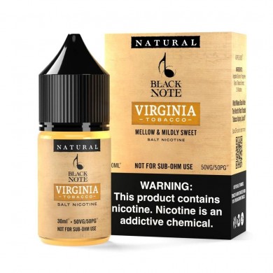 Black Note Virginia Tobacco Salt Likit