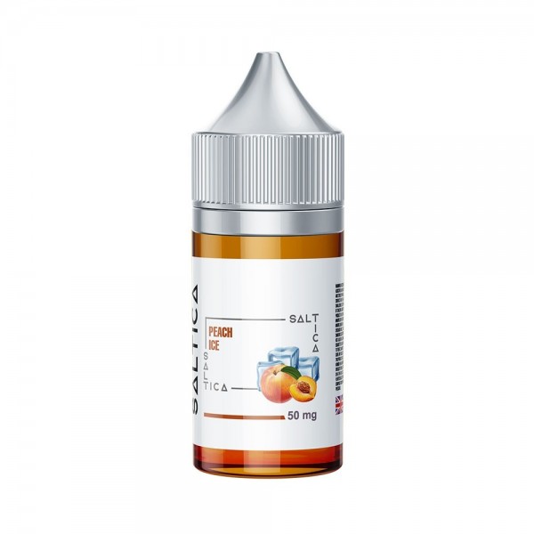 Saltica Peach ICE Salt Likit