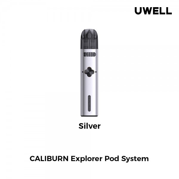Uwell Caliburn Explorer Pod 32W Silver Pod Sistem