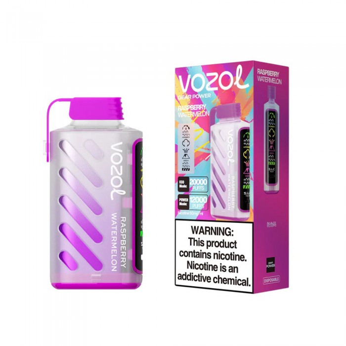 Vozol Gear Power 20000 Raspberry Watermelon