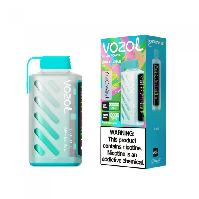 Vozol Gear Power 20000 Double Apple ICE