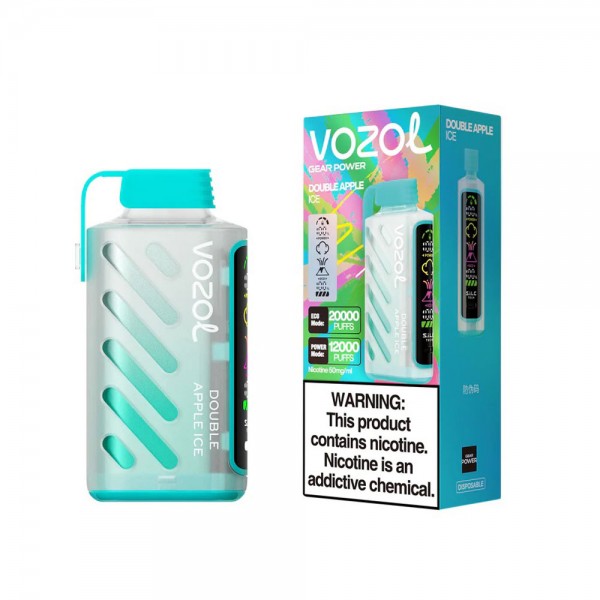 Vozol Gear Power 20000 Double Apple ICE