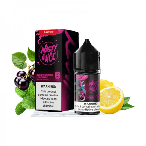 Nasty Blackcurrant Lemonade Salt Likit