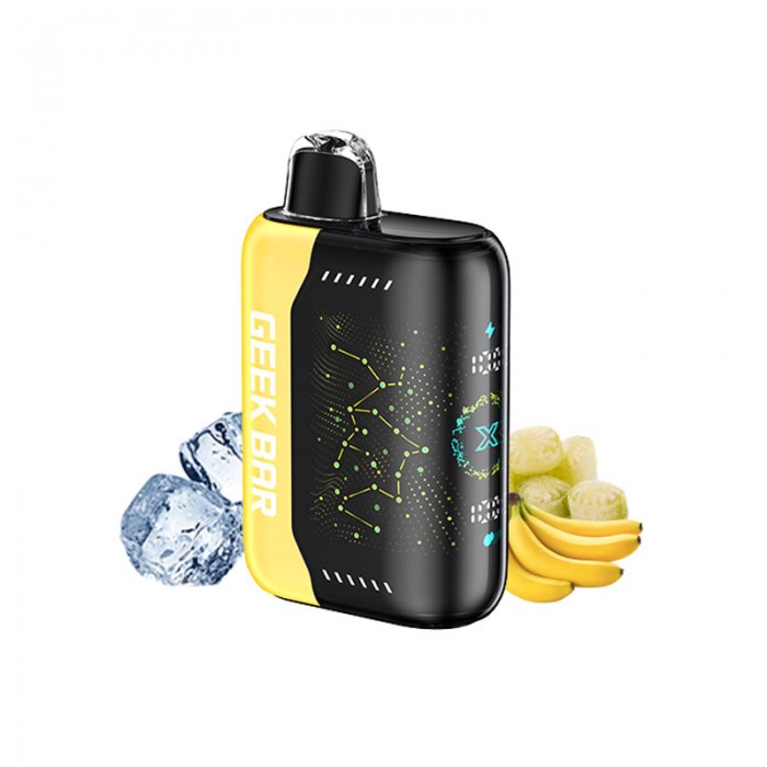 Geek Bar Pulse X Banana Taffy Freeze