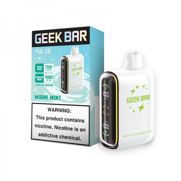 Geek Bar Pulse 15000 Miami Mint