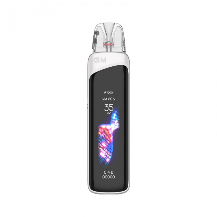 Uwell Caliburn G4 Pro Pod 35W Beyaz elektronik sigara cihazı.