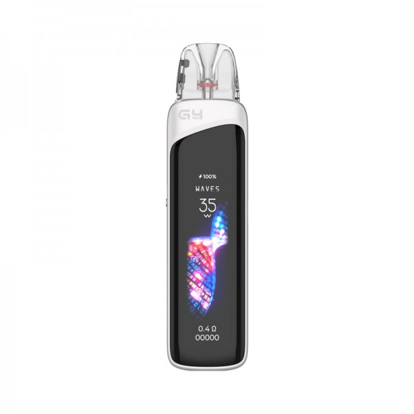 Uwell Caliburn G4 Pro Pod 35W Beyaz elektronik sigara cihazı.