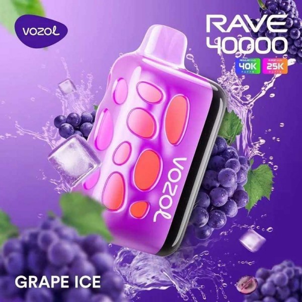Vozol Rave 40000 Grape Ice