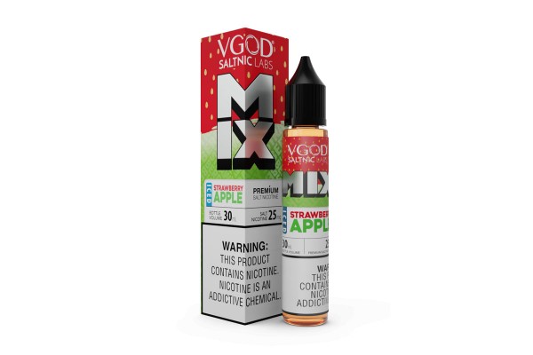 VGOD Saltnic Labs Iced Çilek Elma 30ml Salt Likit