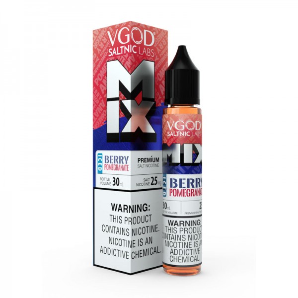 VGOD Saltnic Labs Iced Berry Pomegranate Premium Salt Likit 30ml 25mg