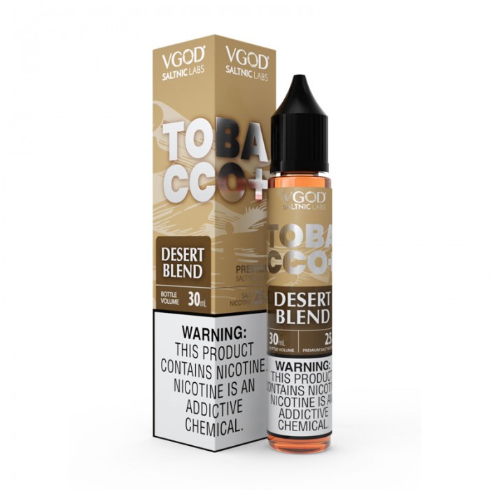 VGOD Toba Cco+ Desert Blend 30ml Salt Likit Nikotin Uyarısı