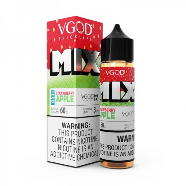 VGOD Mix Iced Strawberry Apple Likit 60ml