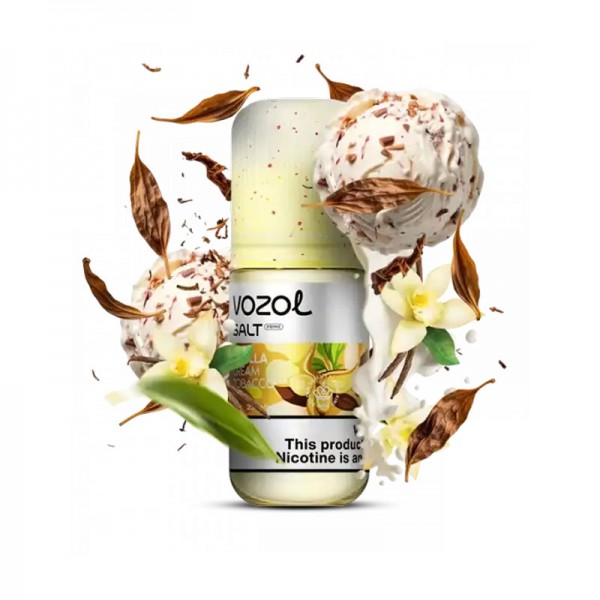 Vozol Prime Vanilla Cream Tobacco Salt