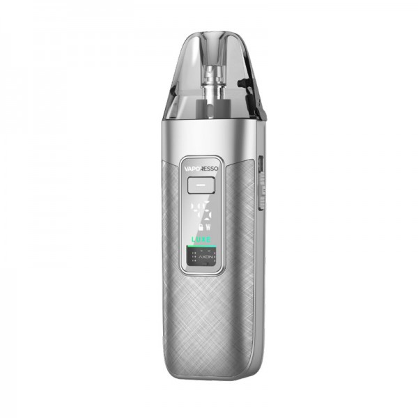 Vaporesso LUXE X3 Pod 45W gümüş renkli dijital ekranlı elektronik sigara