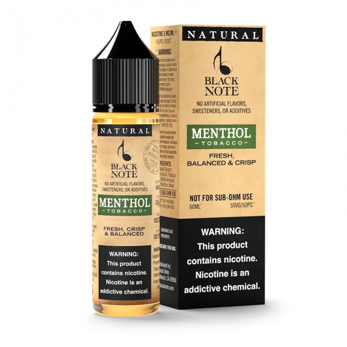 Black Note Menthol Tobacco Likit 60ml