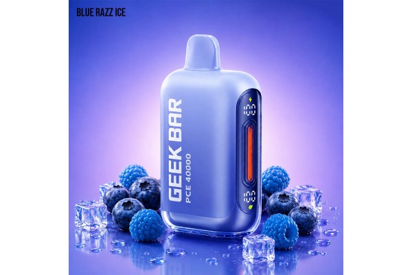 Geek Bar PCE 40000 Blue Razz Ice
