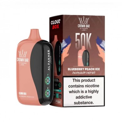 Al Fakher 50000 Blueberry Peach Ice Puff