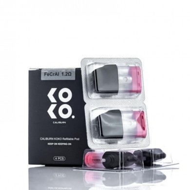 Uwell Caliburn Koko 1.2Ω FeCrAl Kartuş 4'lü Paket