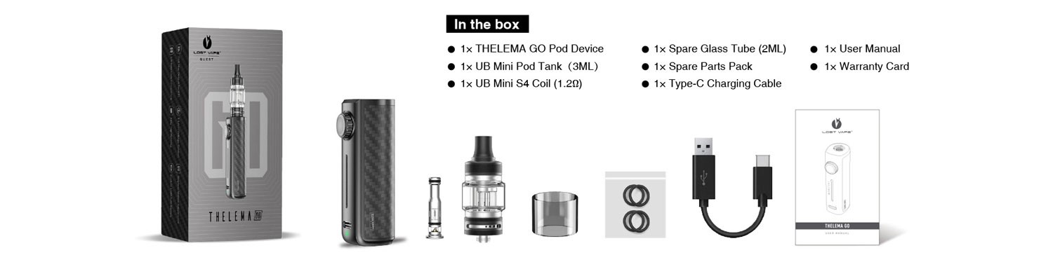 thelema go kit kutu içeriği