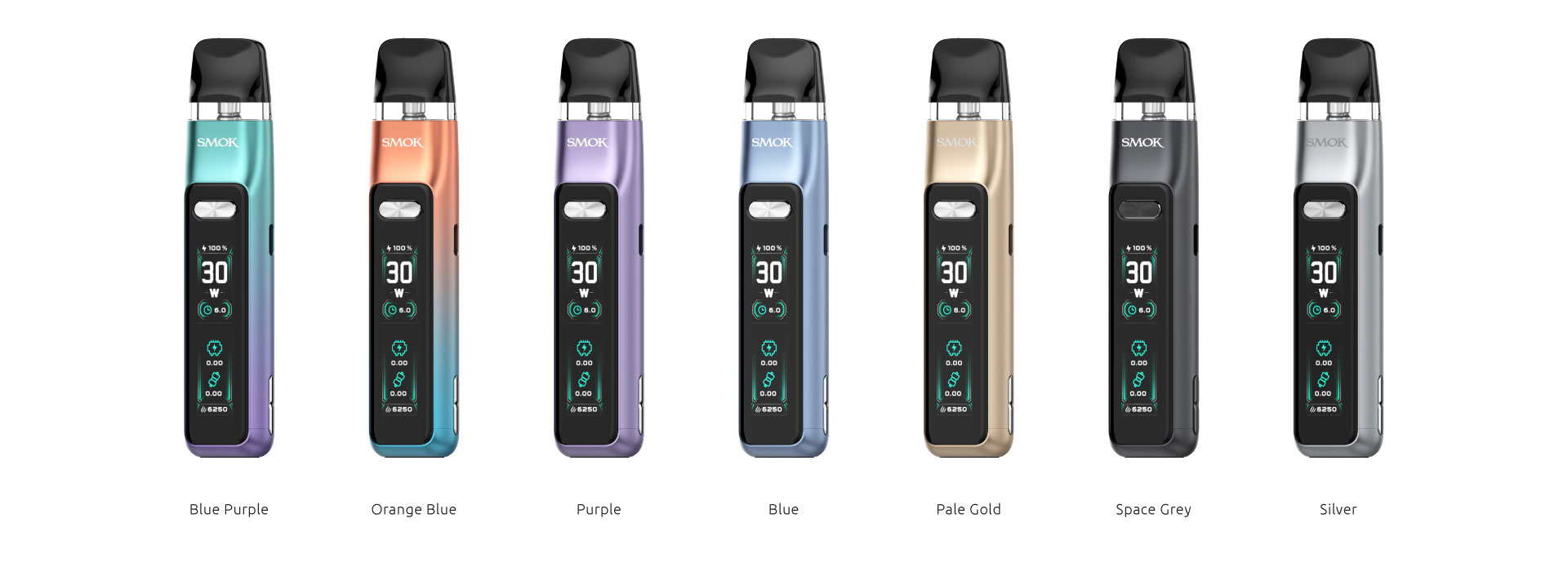smok novo gt pod renkler