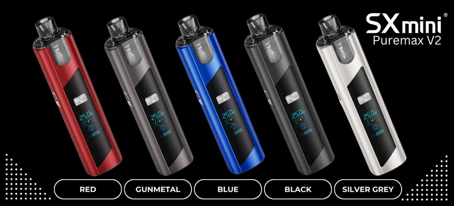 Sxmini puremax v2 renkler