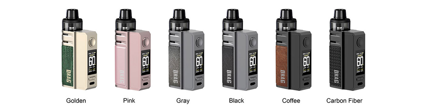 drag e60 pod renkleri